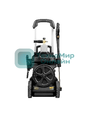 Моечная машина высокого давления Denzel R-230iD, 3300 Вт, 230 бар, 600 л/ч, асинх. двиг., бараб.