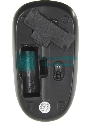 Комплект клавиатура+мышь Oklick 230M беспроводной, USB, 1000 DPI, чёрный