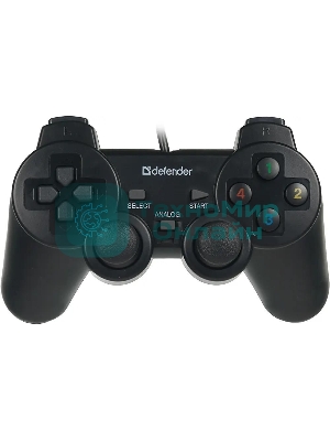 Геймпад Defender Omega USB, Проводной геймпад, 12 кнопок, 2 стика