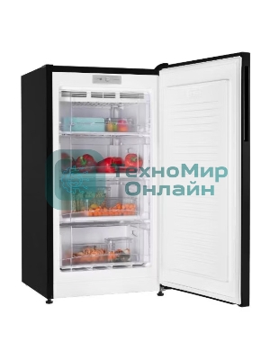 Морозилка Nordfrost DF 261 BAP, черный, 139л, 4 ящика