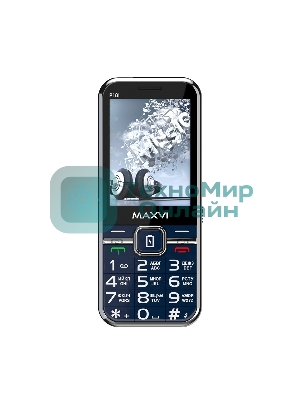 Мобильный телефон Maxvi P18i синий