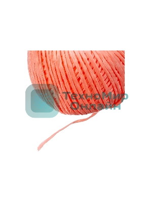 Шпагат полипропиленовый Сибртех 1200 текс, 1,7 мм, L 110 м, красный