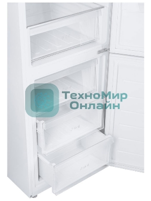 Холодильник Haier CEF537AWD белый двухкамерный 263/105 л морозилка снизу, No Frost