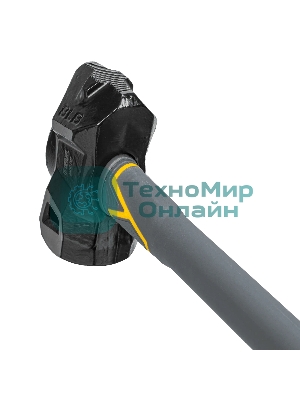 Кувалда с клиновидным бойком Denzel 3,6 кг, фибергласовая рукоятка c TPR