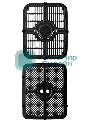 Аэрогриль Brayer 2048BR черный, 2500 Вт, 10 л, сенсор, 10 программ