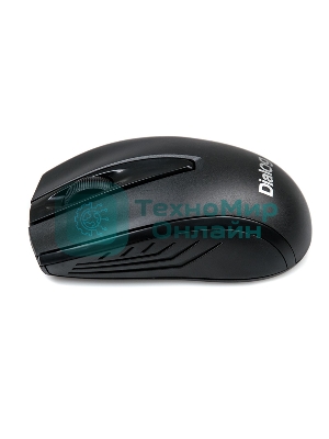 Мышь беспроводная Dialog Comfort MROC-17U черный, 1200 dpi, радиоканал, USB, кнопки - 3