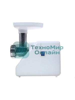 Мясорубка электрическая Ротор Макси ЭМШ 35/300-1 белый, 1500 Вт, 0.6 кг/мин, насадки - 1