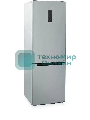 Холодильник Бирюса Б-M960NF металлик двухкамерный 240/100л морозилка снизу, No Frost