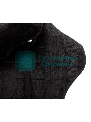 Кресло Бюрократ VIKING KNIGHT LT20 FABRIC черный, ткань, 120 кг, механизм качания