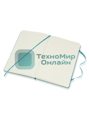 Блокнот Moleskine CLASSIC QP062B35 Large 130х210 мм, 240 страниц, нелинованный, твердая обложка, голубой