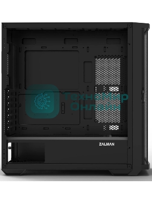 Компьютерный корпус ZALMAN Z10 PLUS, ATX, черный, WINDOW, 2x3.5
