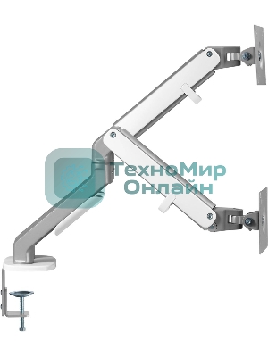 Кронштейн для мониторов Ultramounts UM735SIL серый/серебристый 17