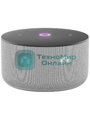 Умная колонка Яндекс Станция Мини 3, 12Вт, компактная, 1 динамик, часы, управление умным домом, Wi-Fi, Bluetooth 5.0, Алиса, серый