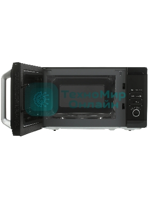 Микроволновая печь Sharp R2852RK черный/серебристый, 20 л, 800 Вт, переключатели - кнопки, поворотный механизм