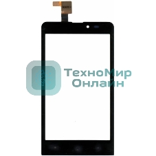 Сенсорное стекло (тачскрин) для LG OPTIMUS LTE Tag, черное