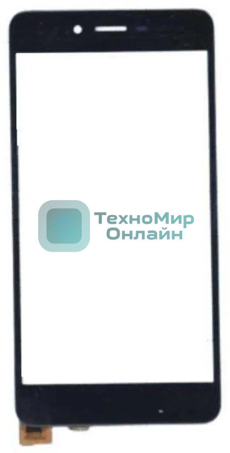 Сенсорное стекло (тачскрин) для Highscreen Easy S/Easy S Pro, черное