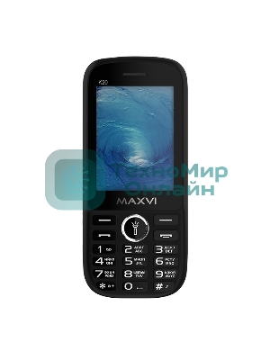 Мобильный телефон Maxvi K20 черный