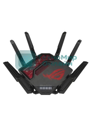 Маршрутизатор ASUS GT-BE19000, черный/красный, 90IG0850-MO9A0V