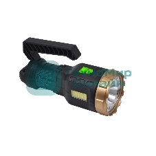 Фонарь ручной Gauss GFL209 черный 10Вт лам.:светодиодный встроенный аккумулятор