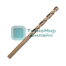 Сверло PATRIOT EXPERT по металлу, Р6М5К5, 4,5 мм, упаковка 10 шт