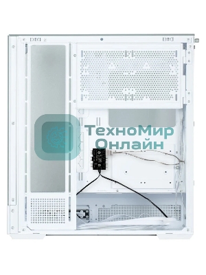 Компьютерный корпус ZALMAN P40 Prism Plus, ATX, белый, WINDOW, 3xCombo (3.5'' or 2.5