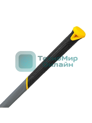 Кувалда с клиновидным бойком Denzel 3,6 кг, фибергласовая рукоятка c TPR