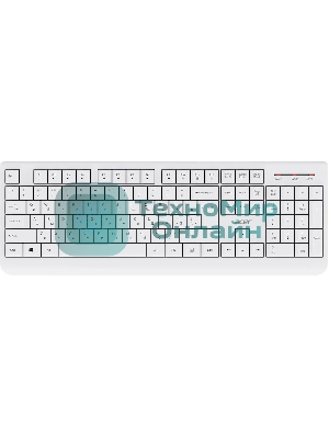 Комплект клавиатура+мышь Acer OCC401 беспроводной, USB, 1600 DPI, белый