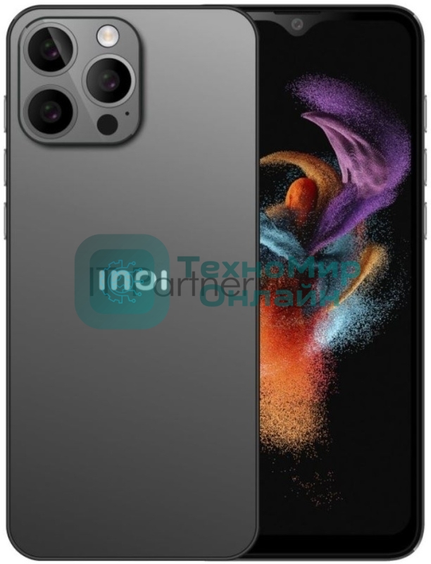 Смартфон INOI Note 13s, 4/128Gb, серый