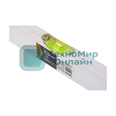 Уровень алюминиевый Sparta 400 мм, 2 глазка, линейка