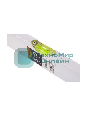 Уровень алюминиевый Sparta 400 мм, 2 глазка, линейка