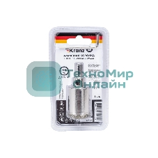 Коронка алмазная Kranz 30 мм с центровочным сверлом