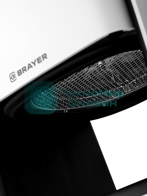 Аэрогриль Brayer 2046BR белый, 1300 Вт, 4.2 л, сенсор, 5 программ