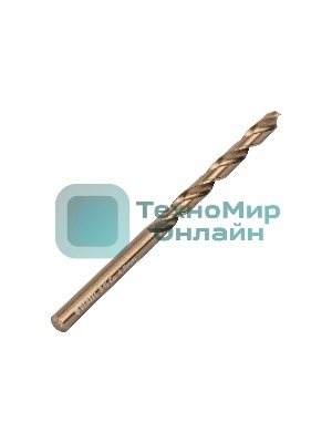 Сверло по металлу Denzel 4,8 мм, HSS Co-8%