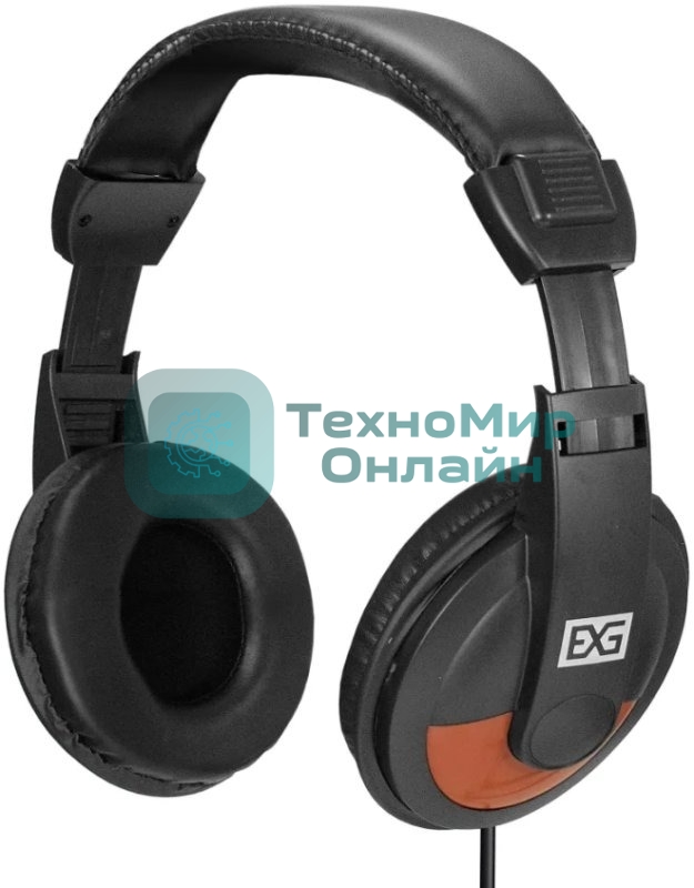 Гарнитура ExeGate Office HS-130S чёрный, проводная, 2 x mini jack 3.5 мм