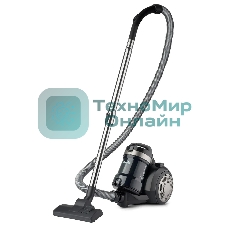 Пылесос Domfy DSB-VC502 черный, 350/2000 Вт, уборка сухая, пылесборник контейнер 2.5 л