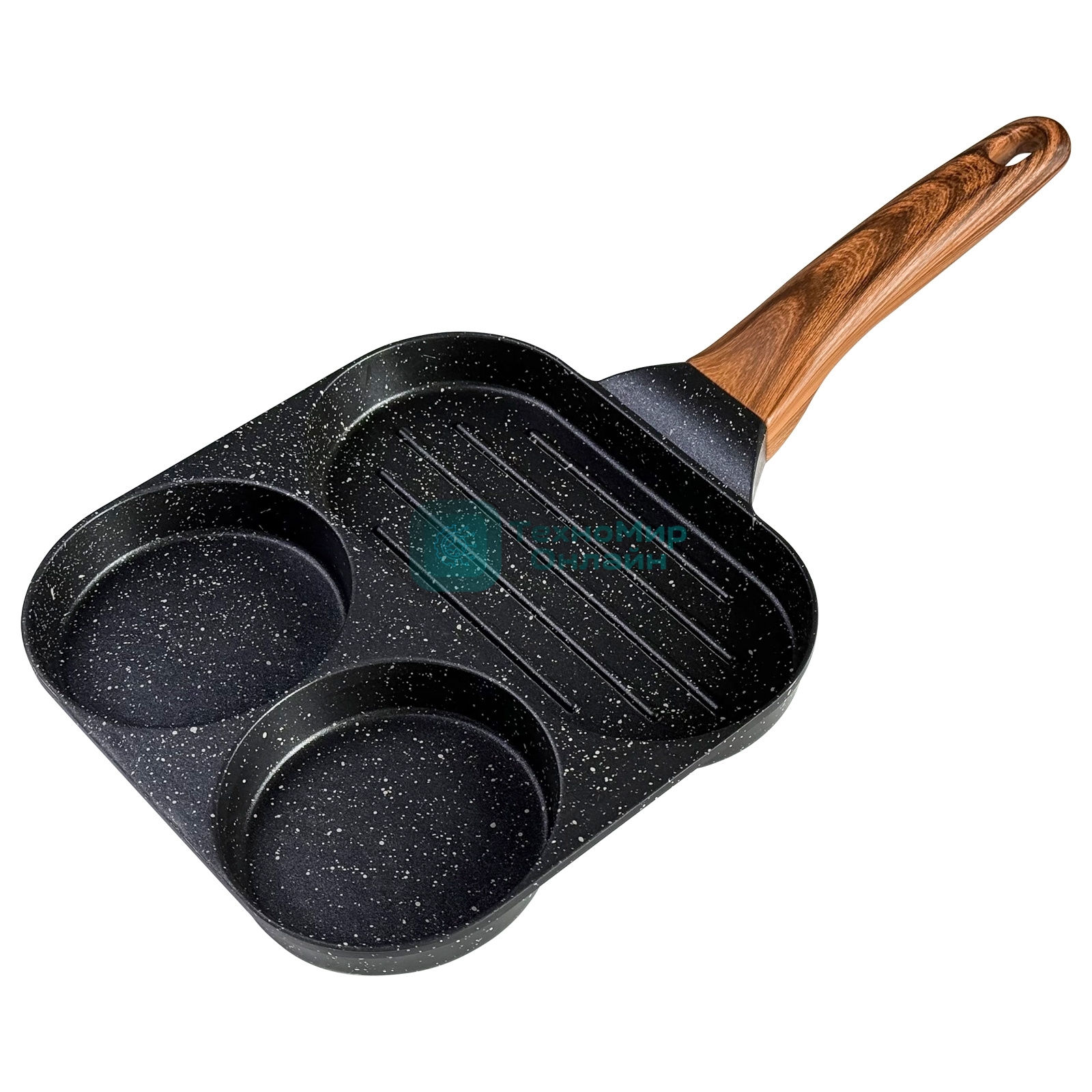 Сковорода а/пр 18,5см д/завтраков Nordic Stone ТМ Appetite