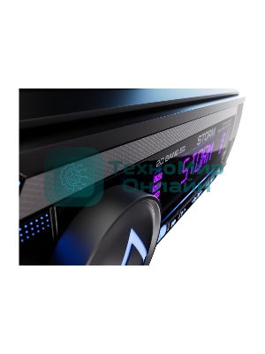 Автомагнитола AURA STORM-525BT, 1 DIN, Bluetooth, USB Type-A, AUX, пульт ДУ