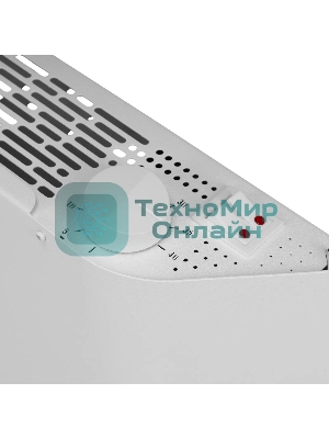 Конвектор электрический Denzel XCE-1500 белый, 1500 Вт, 20 м2, термостат