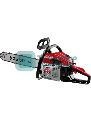 Бензопила Зубр ПБЦ-М62-50, 62 см3, шина 50 см