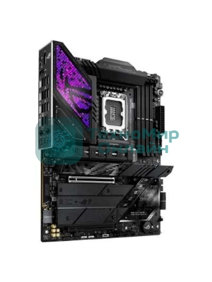 Материнская плата ASUS ROG STRIX Z890-E GAMING WIFI, LGA 1851, Intel Z890, 4xDDR5, 4xSATA, 7xM.2, 1xPCIe 5.0 x16, 1xPCIe 4.0 x16, 1xHDMI, 1xDP, 2xUSB-C Thunderbolt 4, 7xUSB-A 3.2 Gen 2, 3xUSB-A 3.2 Gen 1, 2xUSB-C 3.2 Gen 2x2, 1x 5Gb LAN, 2x3.5 мм, 7.1, ATX