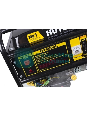 Электрогенератор бензиновый Huter DY9500L, 8 кВт, 91 дБ, 76 кг