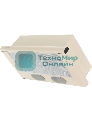 Вытяжка телескопическая Elikor Интегра 60П-400-В2Л молочный, 60 см, 400 куб. м/ч, 55 дБ