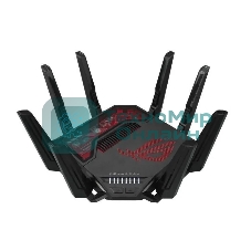 Маршрутизатор ASUS GT-BE19000, черный/красный, 90IG0850-MO9A0V