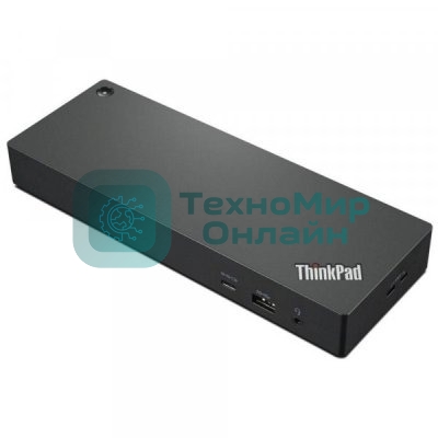 Док-станция Lenovo ThinkPad Universal Thunderbolt 4 Dock USB-C Dock (2x DP, 1x HDMI, 4x USB A 3.1 Gen 1, 1x USB Type-C, 1x RJ-45, 1x Combo Audio Jack 3.5mm/Thunderbolt 4 Power/Up to 4 ext monitors