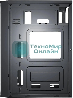 Компьютерный корпус Digma DCC-MD302 черный без БП ATX 1x80мм 3x120мм 2xUSB 2.0 2xUSB 3.0 audio