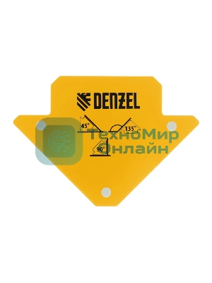 Фиксатор магнитный для сварочных работ Denzel усилие 25 LB