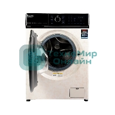 Стиральная машина Smile SWMSW12MB1400 Бежевый-черный, загрузка фронтальная 12 кг, 1400 об/мин, класс: А+