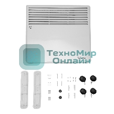 Конвектор электрический MTX CH-1000, белый, 1000 Вт, 10 м2, термостат