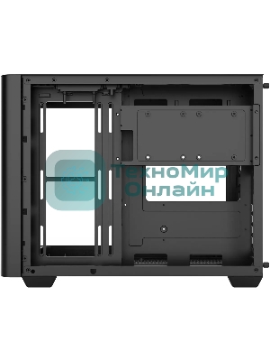 Компьютерный корпус Bloody BD-CC112 черный без БП mATX 9x120мм 2xUSB 3.0 audio bott PSU