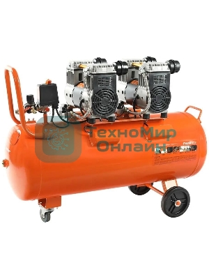 Компрессор поршневой безмасляный Patriot WO 80-360, 360 л/мин, 8 бар, 2200 Вт, 80 л, быстросъем и 